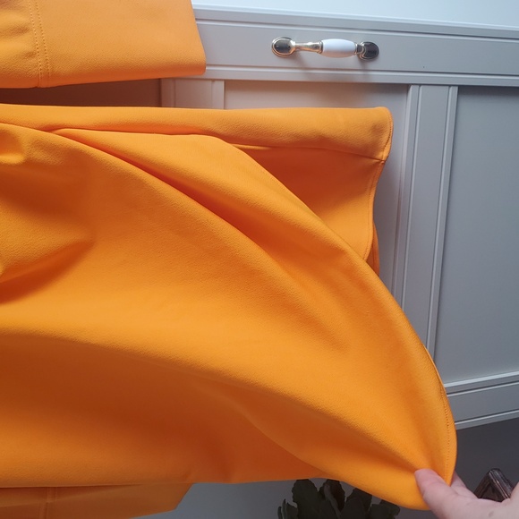 Zara Button Front Ruched Dress - Picture 4 of 6